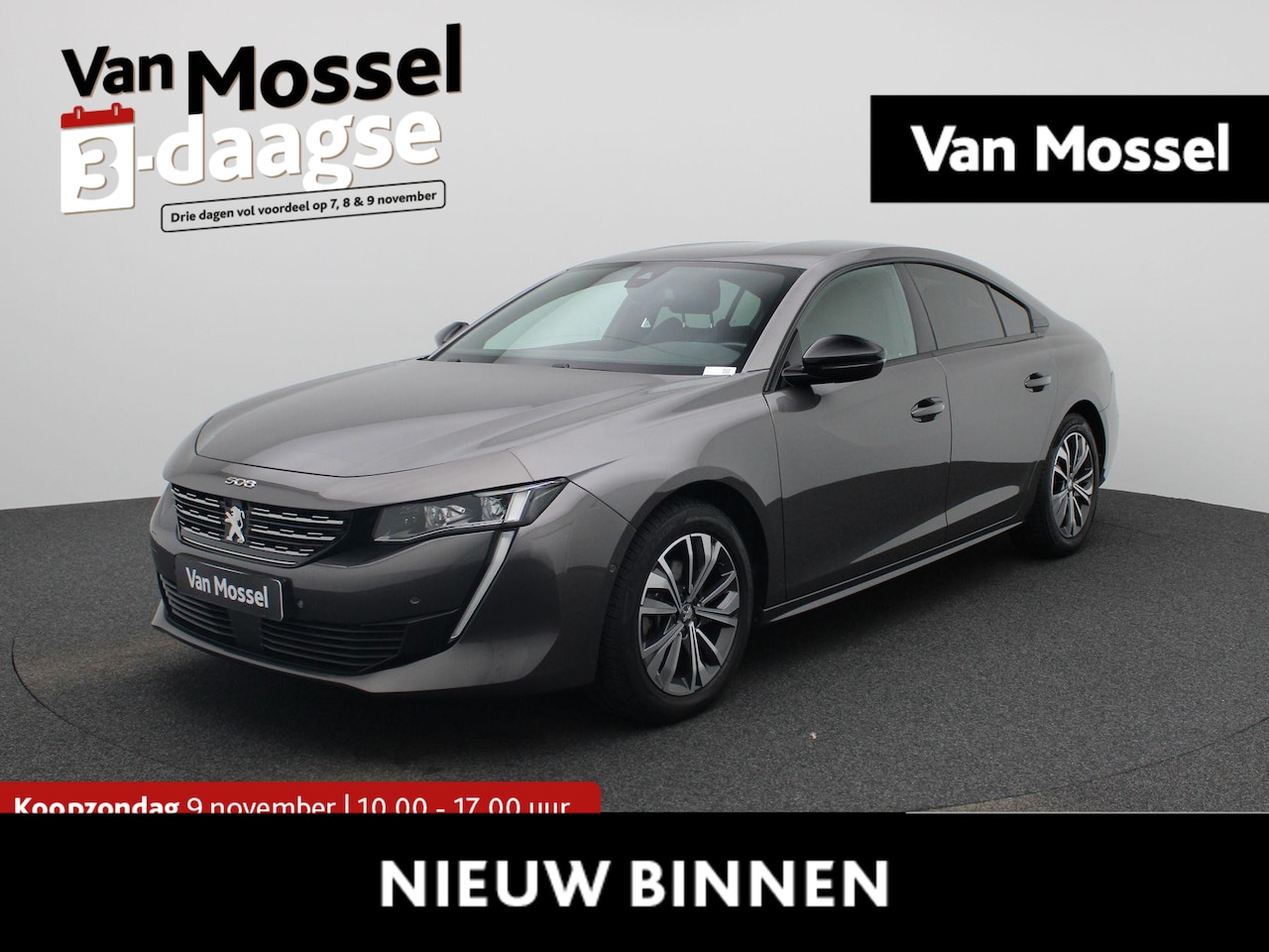 Peugeot 508 - 1.2 PureTech 130 S&S EAT8 Allure Pack | ACHTERUITRIJCAMERA | APPLE CARPLAY | CLIMATE CONTR - AutoWereld.nl
