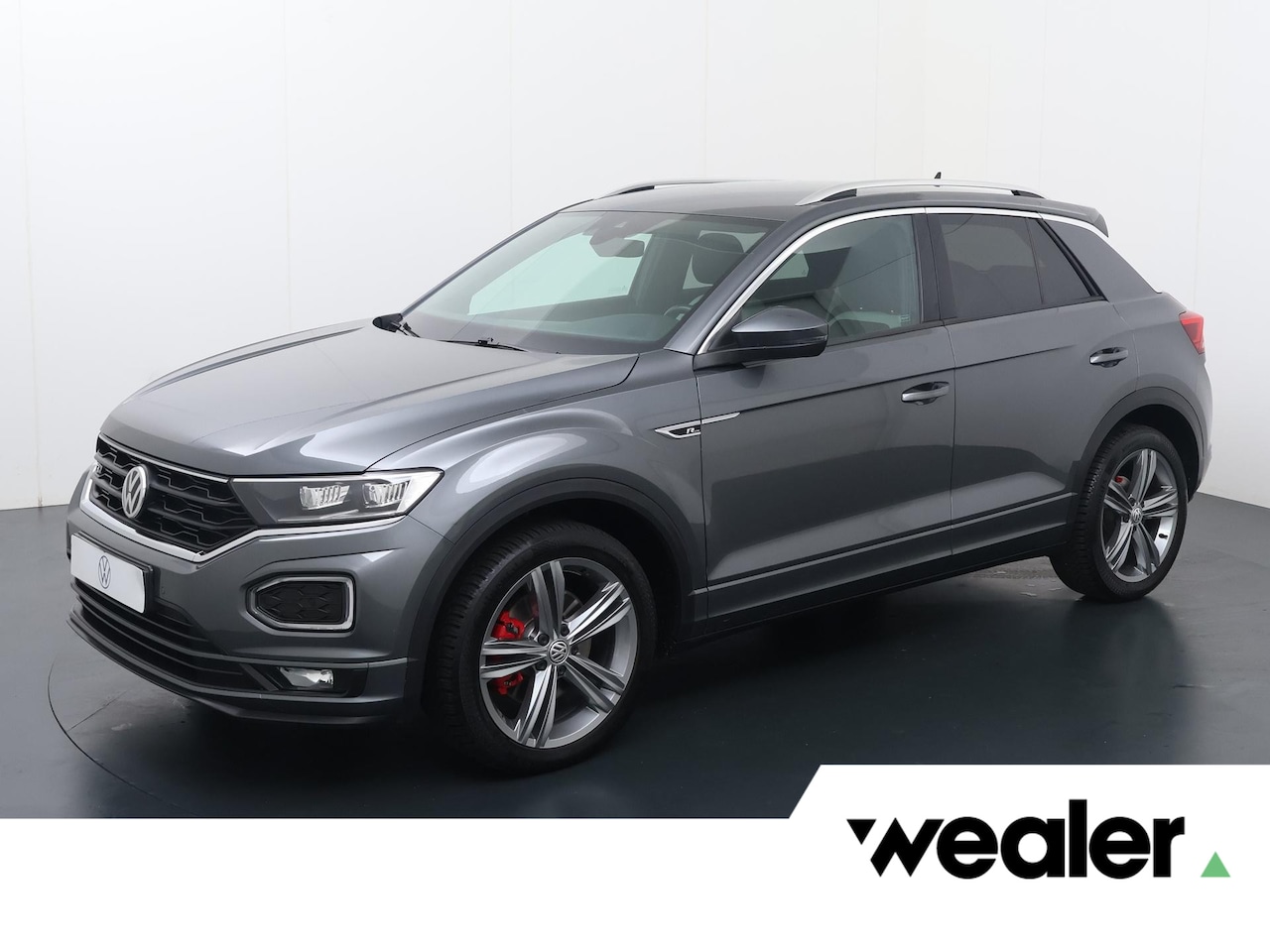 Volkswagen T-Roc - 1.5 TSI Sport Business R | 150 PK | Multifunctioneel stuurwiel | Stoelverwarming | Trekhaa - AutoWereld.nl