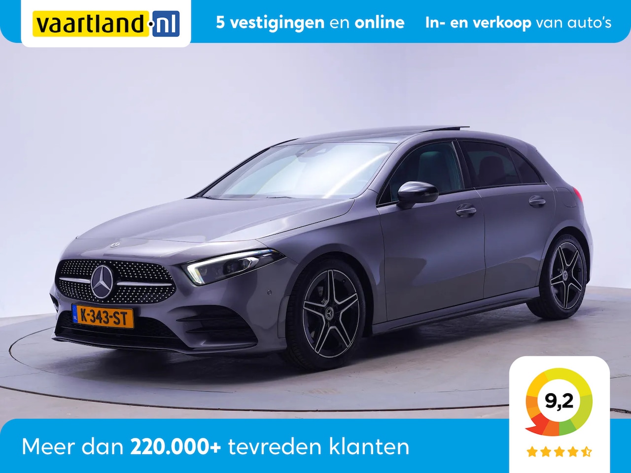 Mercedes-Benz A-klasse - 180 AMG Line Aut. [ Pano Sfeerverlichting Camera ] - AutoWereld.nl