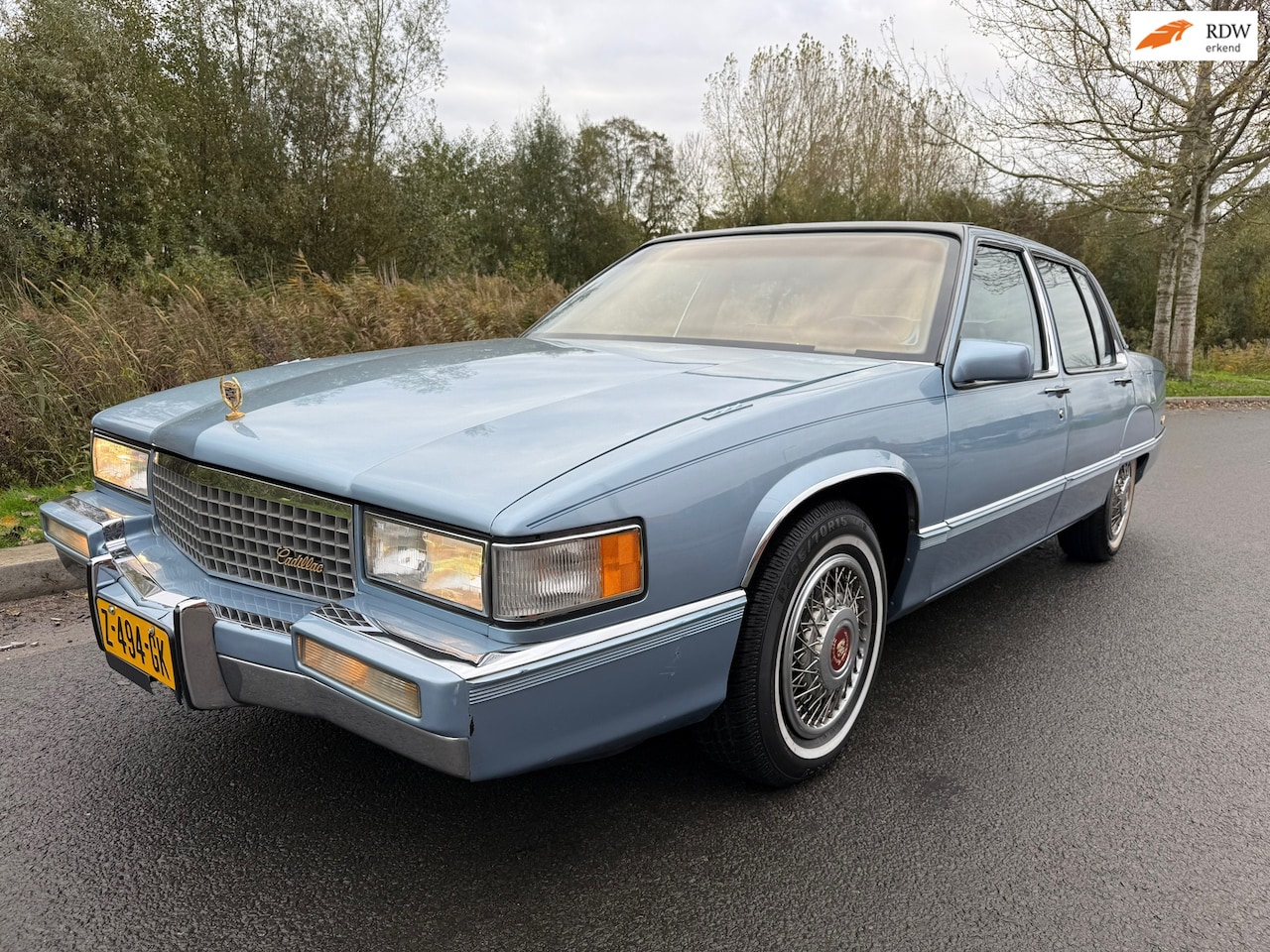 Cadillac Fleetwood Brougham - 4.5 V8/SLECHTS 27.000 MILES/AIRCO/CRUISE CONTROLE/BOSE/SCHUIFDAK/ZEER MOOI/RIJDT EN SCHAKE - AutoWereld.nl