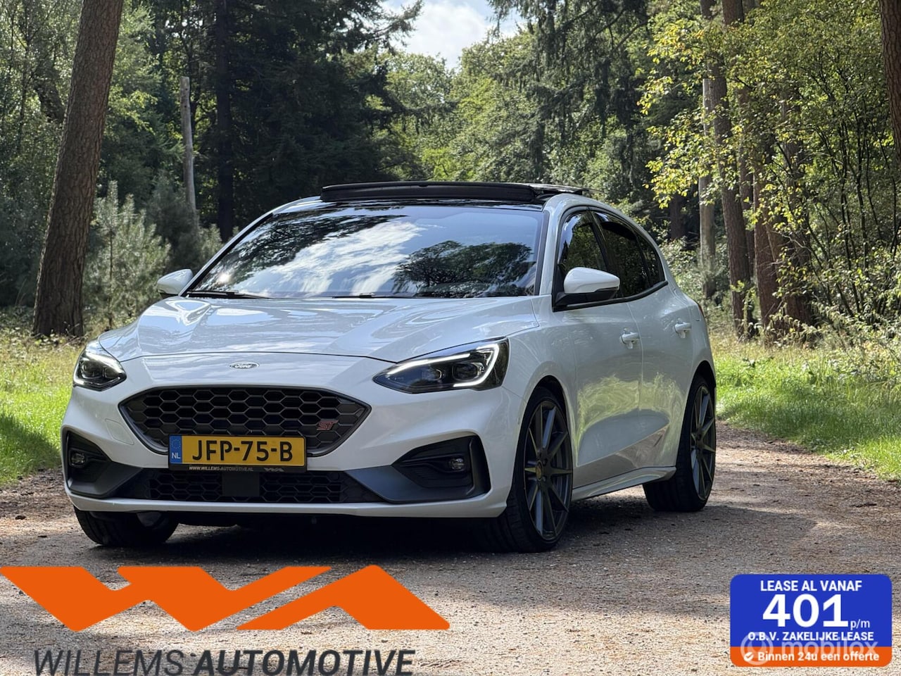 Ford Focus - 2.3 EcoBoost ST-3 PERFORMANCE PACK-PANO-19'INCH - AutoWereld.nl