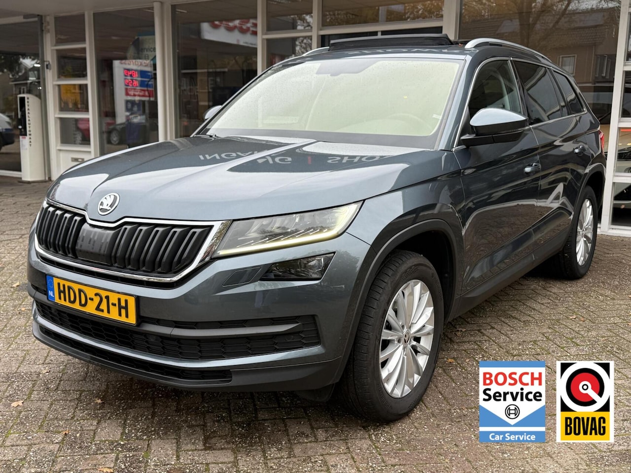 Skoda Kodiaq - 2.0 TSI 4x4 Style Business Led, Pano, Leer, Climat, LM.... - AutoWereld.nl