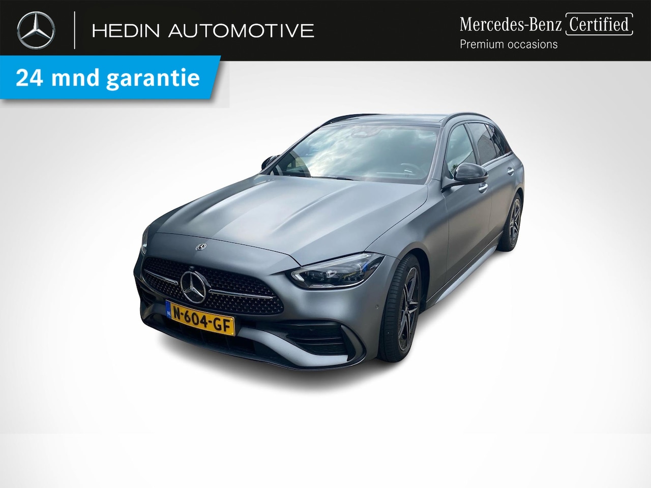 Mercedes-Benz C-klasse Estate - C 200 Automaat AMG Line | Premium Pakket | Parkeerpakket met 360° Camera | Panoramadak | K - AutoWereld.nl