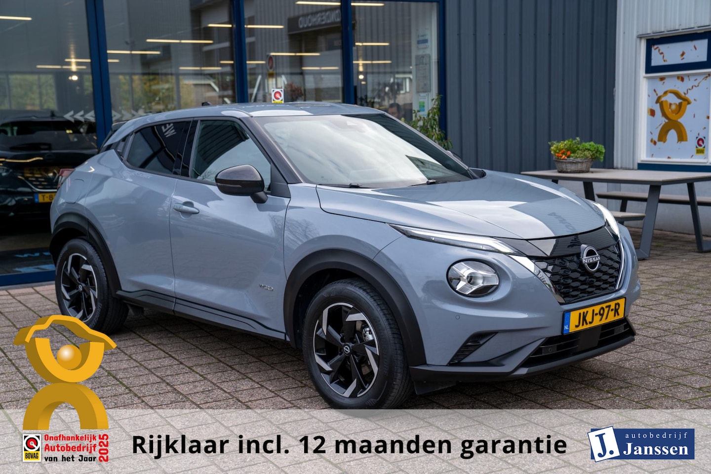 Nissan Juke - 1.6 Hybrid N-Connecta|Prijs rijklaar incl. 12 mnd garantie|NAV LMV Carplay Keyless entry/s - AutoWereld.nl