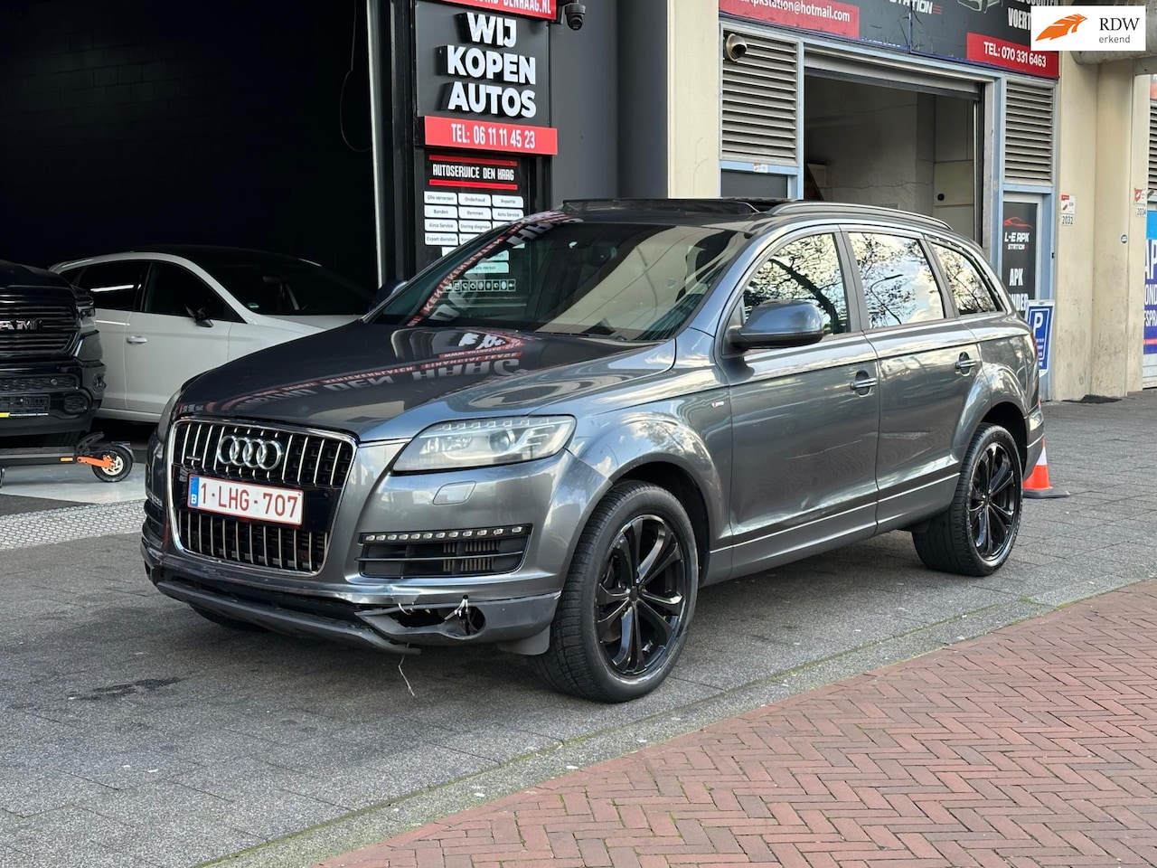 Audi Q7 - 3.0 TDI quattro 5+2 Aut Leer Navi Clima Camera Pano - AutoWereld.nl