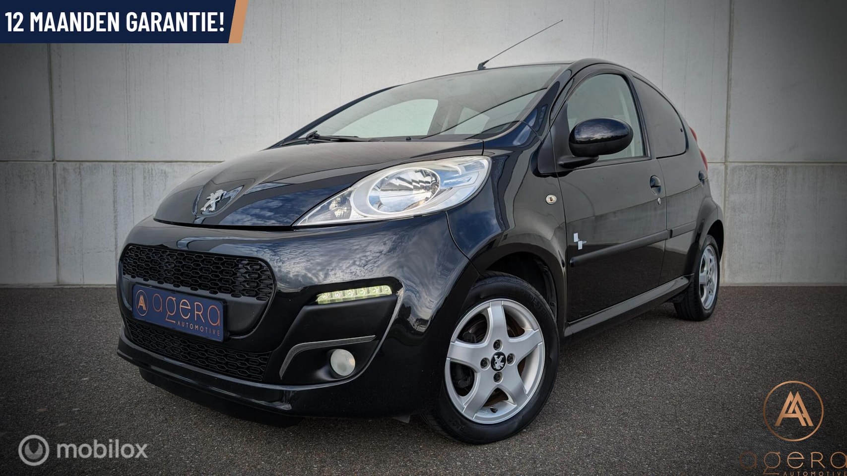 Peugeot 107 - 1.0 Black & Silver, 1e Eigenaar, Airco, Uniek! - AutoWereld.nl