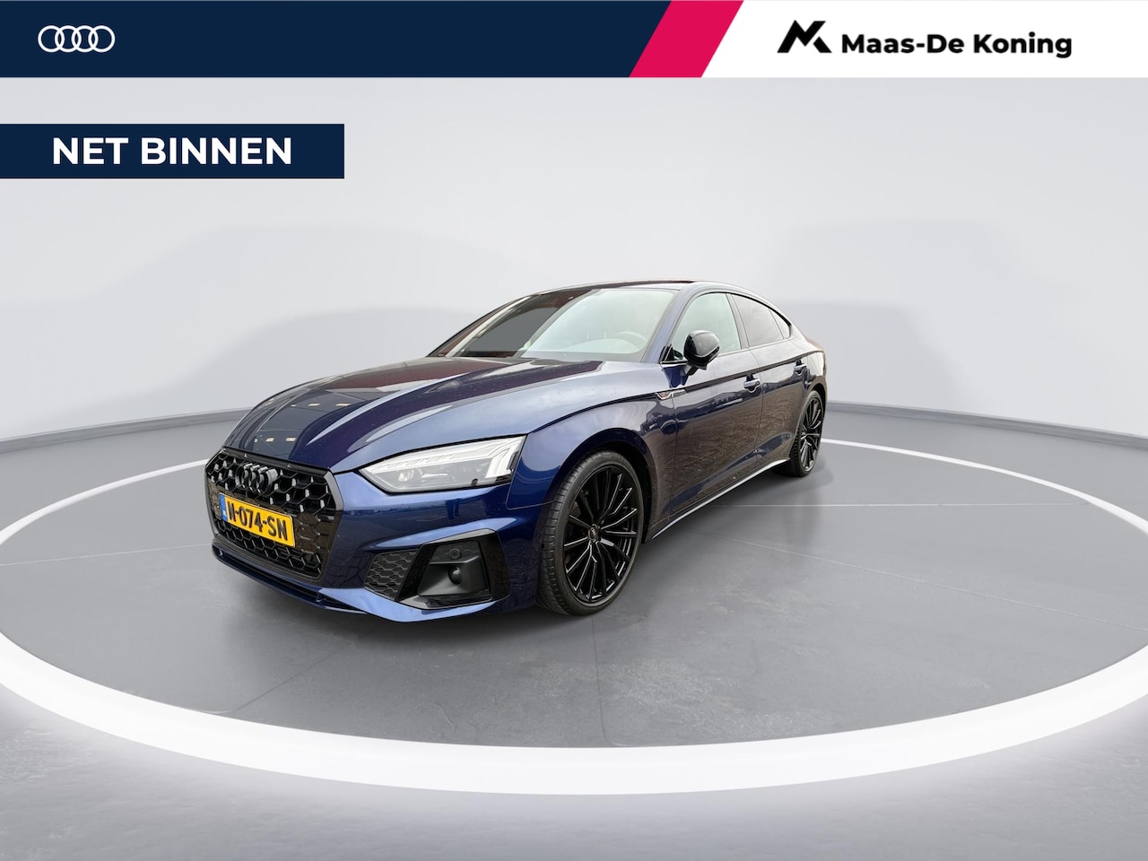 Audi A5 Sportback - 35 TFSI 150pk S-Tronic S edition Competition · Camera · Apple/Android Car Play · Navigatie - AutoWereld.nl