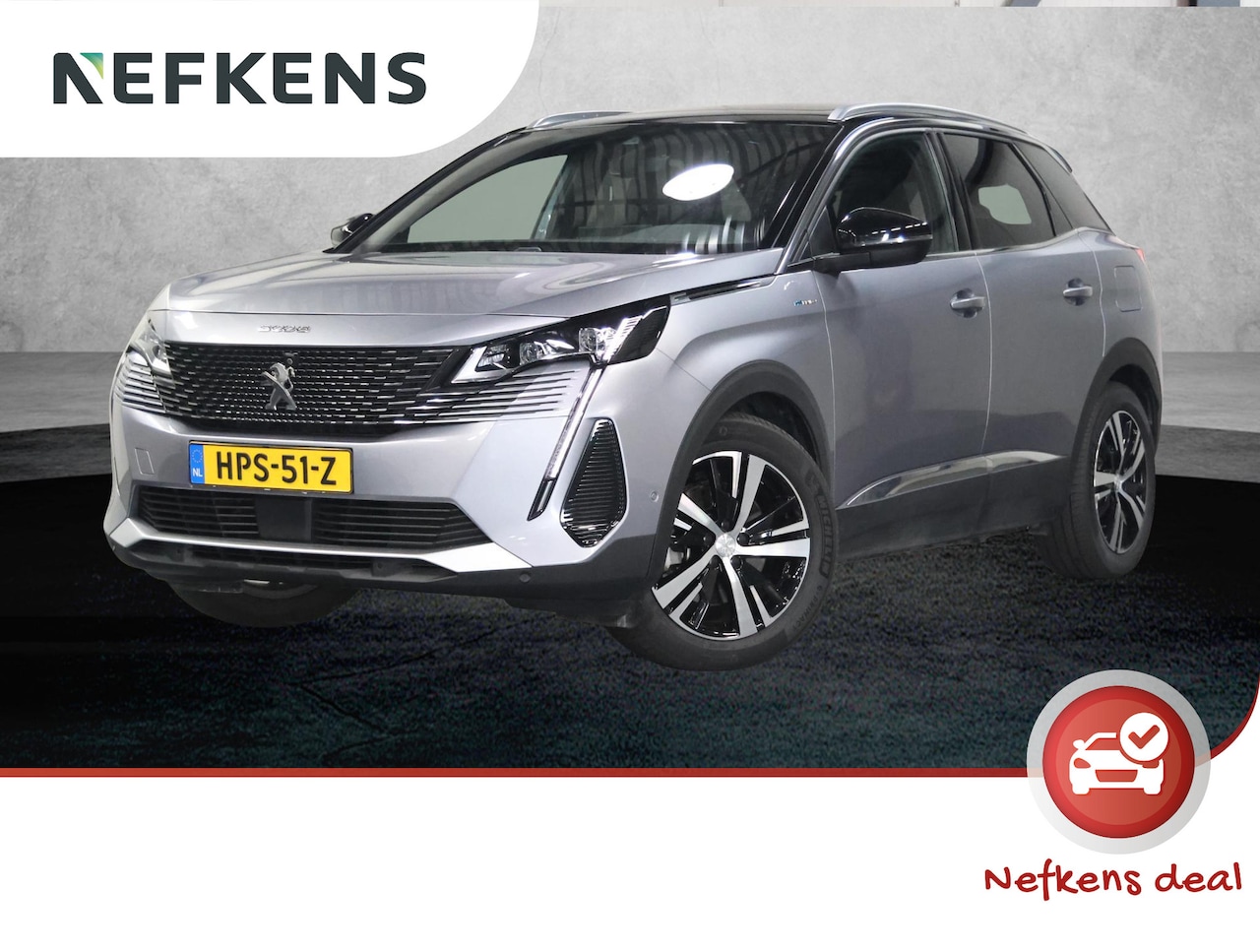 Peugeot 3008 - 300pk HYbrid4 GT | AppleCarPlay/AndroidAuto | 4x4! | Navigatie | Stoelverwarming | Schuifk - AutoWereld.nl