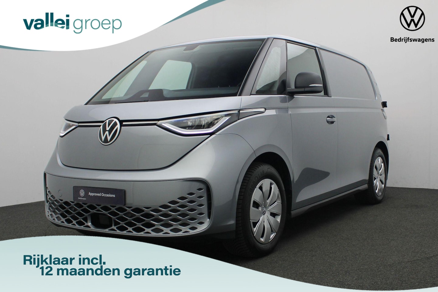 Volkswagen ID. Buzz Cargo - 77 kWh 204 pk | Trekhaak | 3-zits | Achteruitrijcamera | Stoelverwarming | Adaptive Cruise - AutoWereld.nl