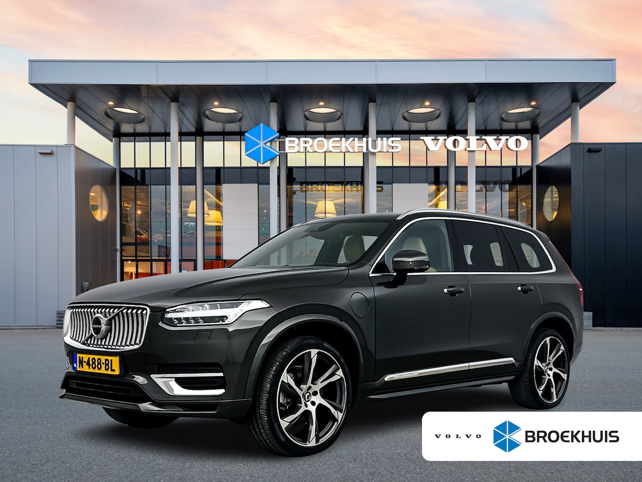 Volvo XC90 - T8 Recharge Inscription Exclusive | 22" | Geventileerd Nappa Leder | Stoelmassage | Bowers - AutoWereld.nl