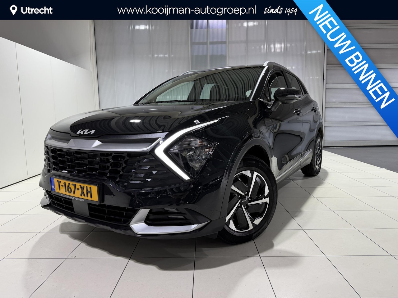 Kia Sportage - 1.6 T-GDi MHEV DynamicLine Leer interieur, Stoel verwarming, Navigatie, Apple Carplay/Andr - AutoWereld.nl
