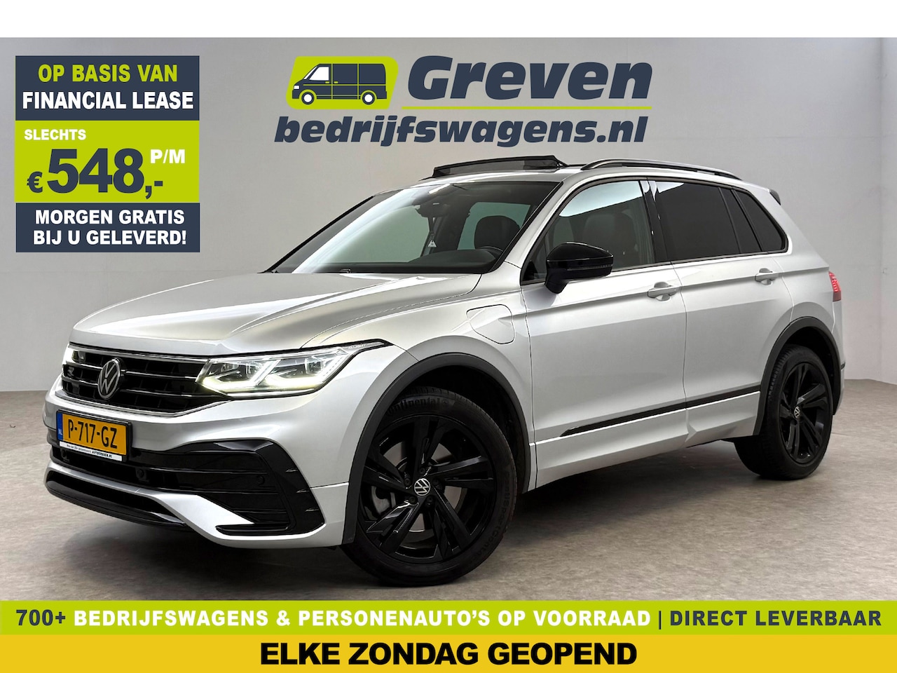 Volkswagen Tiguan - 1.4 TSI eHybrid 245PK R-Line Black Style | Pano | Virtual | Adap. Cruise | Sfeer | Carplay - AutoWereld.nl