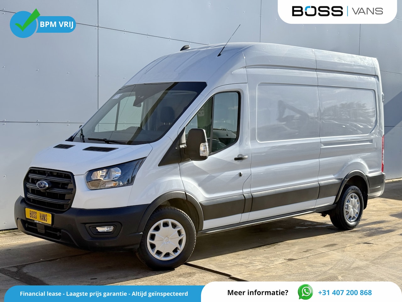 Ford Transit - 350 2.0 TDCI 170 PK L3H3 Airco Cruise Control Parkeersensoren voor achter - AutoWereld.nl