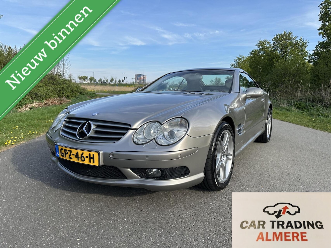 Mercedes-Benz SL-klasse Cabrio - 350 AMG 2003 ZEER MOOI - AutoWereld.nl