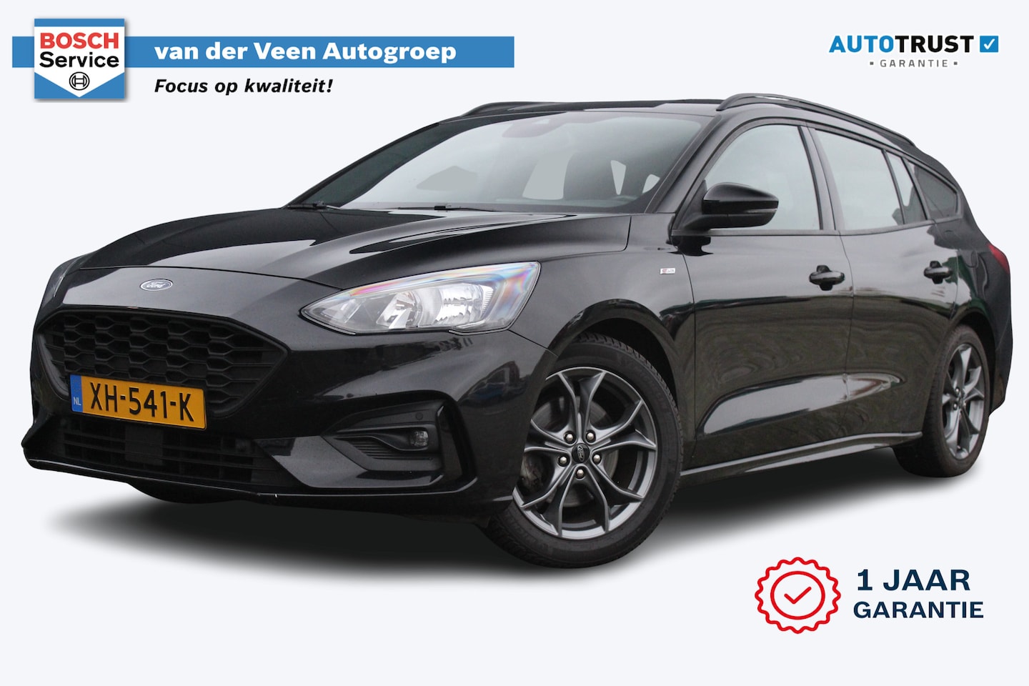 Ford Focus Wagon - 1.0 EcoBoost ST Line Business | incl. 12 maanden garantie | Trekhaak | Stoel en stuurverwa - AutoWereld.nl