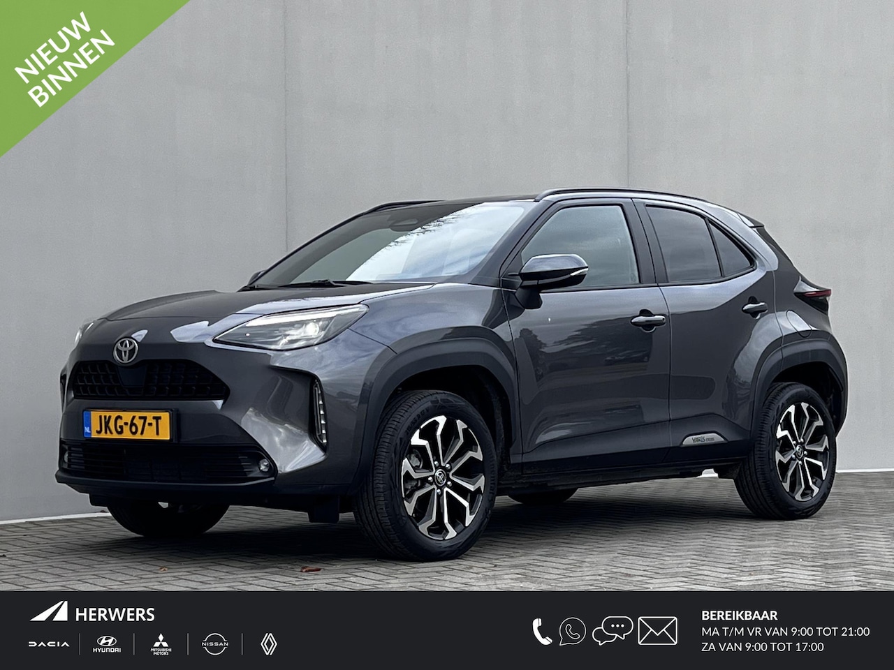 Toyota Yaris Cross - 1.5 Hybrid Dynamic Automaat / Fabrieksgarantie tot 04-2028 < 100.000km, tot 10 jaar mogeli - AutoWereld.nl