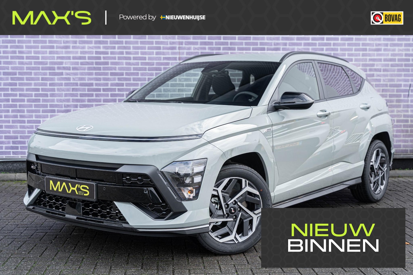 Hyundai Kona - 1.6 GDI HEV N Line | Adaptive Cruise Control | Navigatie | Dodehoek Detectie | Climate Con - AutoWereld.nl