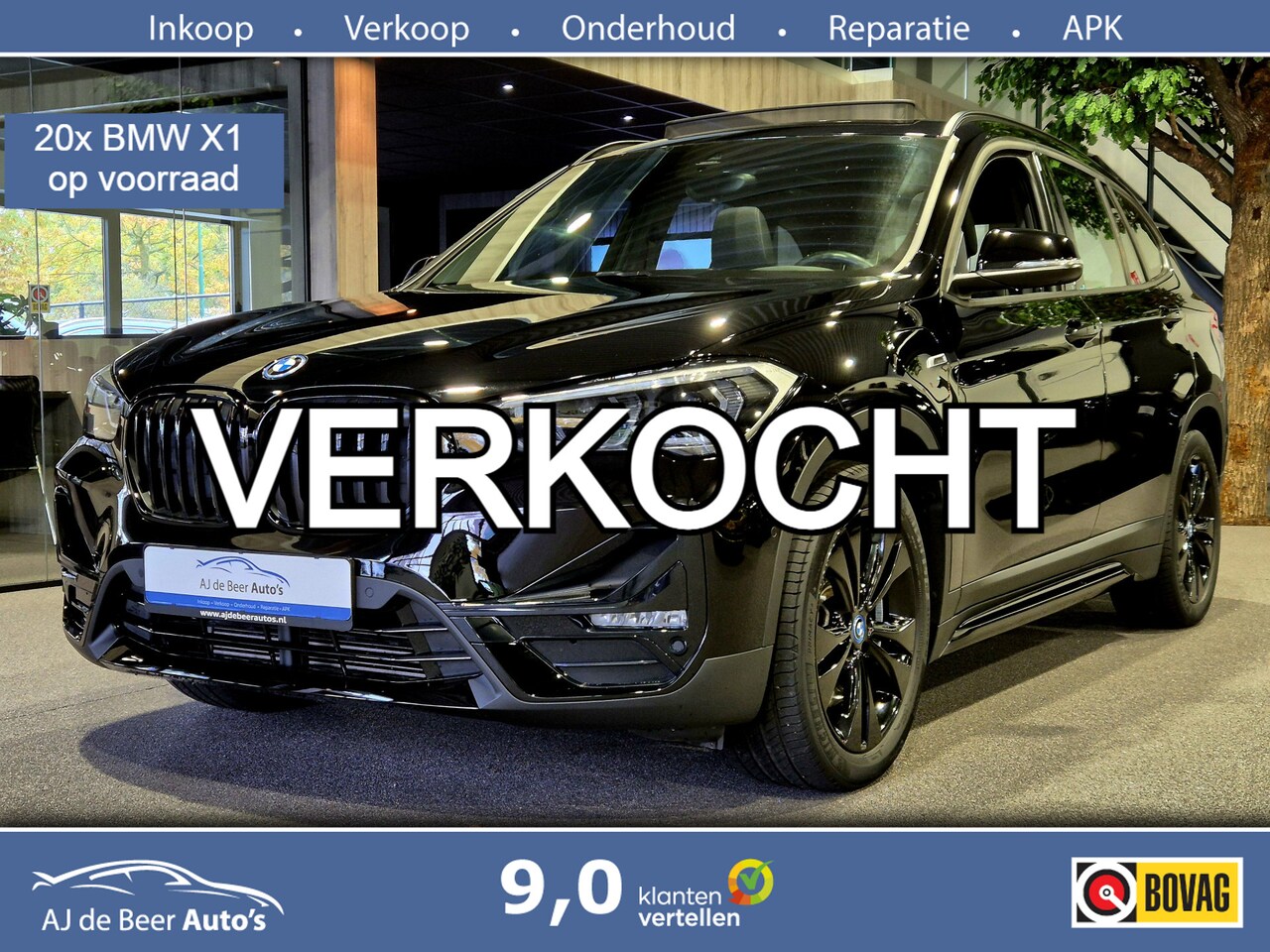 BMW X1 - xDrive25e High Executive Sportline | Black edition | Panorama | HUD | Electrische stoelen - AutoWereld.nl