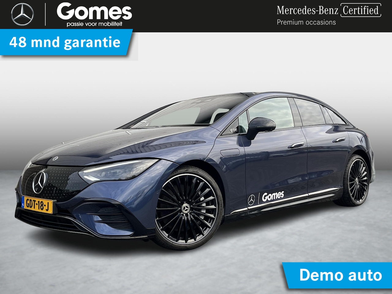 Mercedes-Benz EQE - 350 AMG Line | Night Pakket | Panoramadak | Rijassistentie Pakket Plus | AIRMATIC Luchtver - AutoWereld.nl