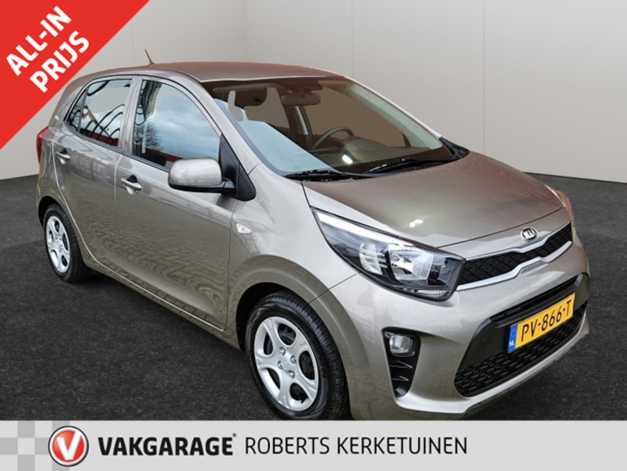 Kia Picanto - 1.0 CVVT EconomyPlusLine uniek lage km-stand - AutoWereld.nl