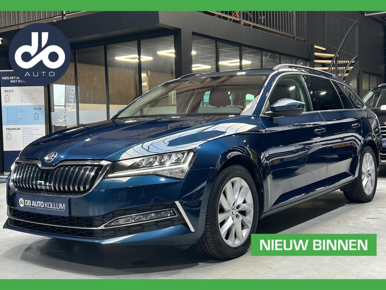 Skoda Superb Combi - 1.4 TSI iV Ambition STOEL VERWARMING + MEMORY I FULL LED I CAMERA + NAVI - AutoWereld.nl