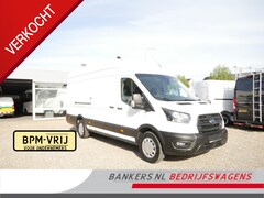 Ford Transit - 2.0 TDCI 170PK, L4H3, Automaat, Airco, Trekhaak 3.500KG