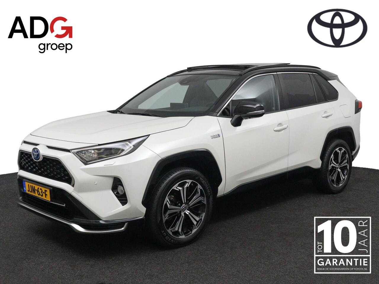 Toyota RAV4 - 2.5 Plug-in Hybrid AWD Bi-Tone Plus | elektrisch glazen panorama-dak | - AutoWereld.nl