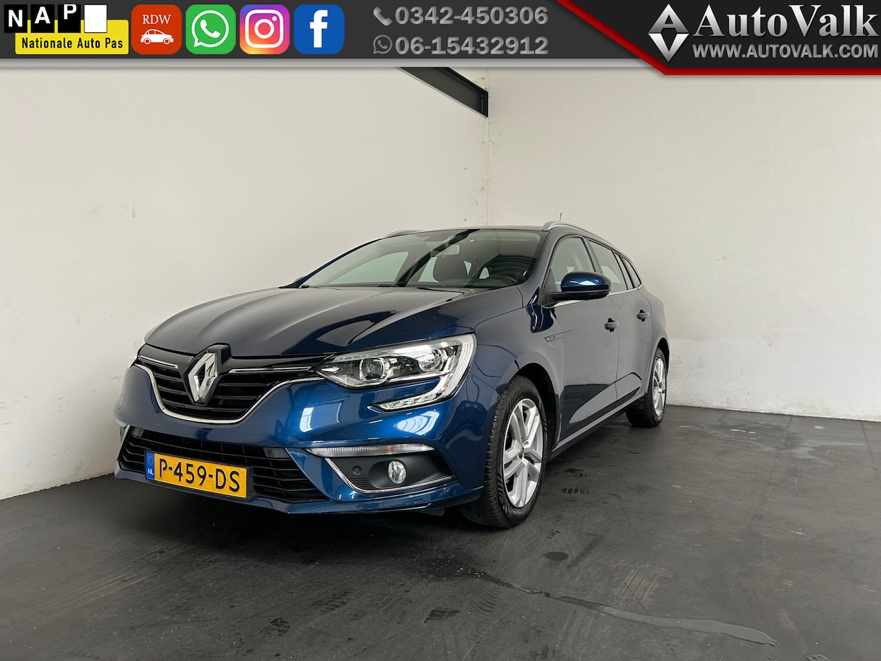 Renault Mégane Estate - 1.5 Blue dCi GT-Line 1.5 Blue dCi GT-Line - AutoWereld.nl