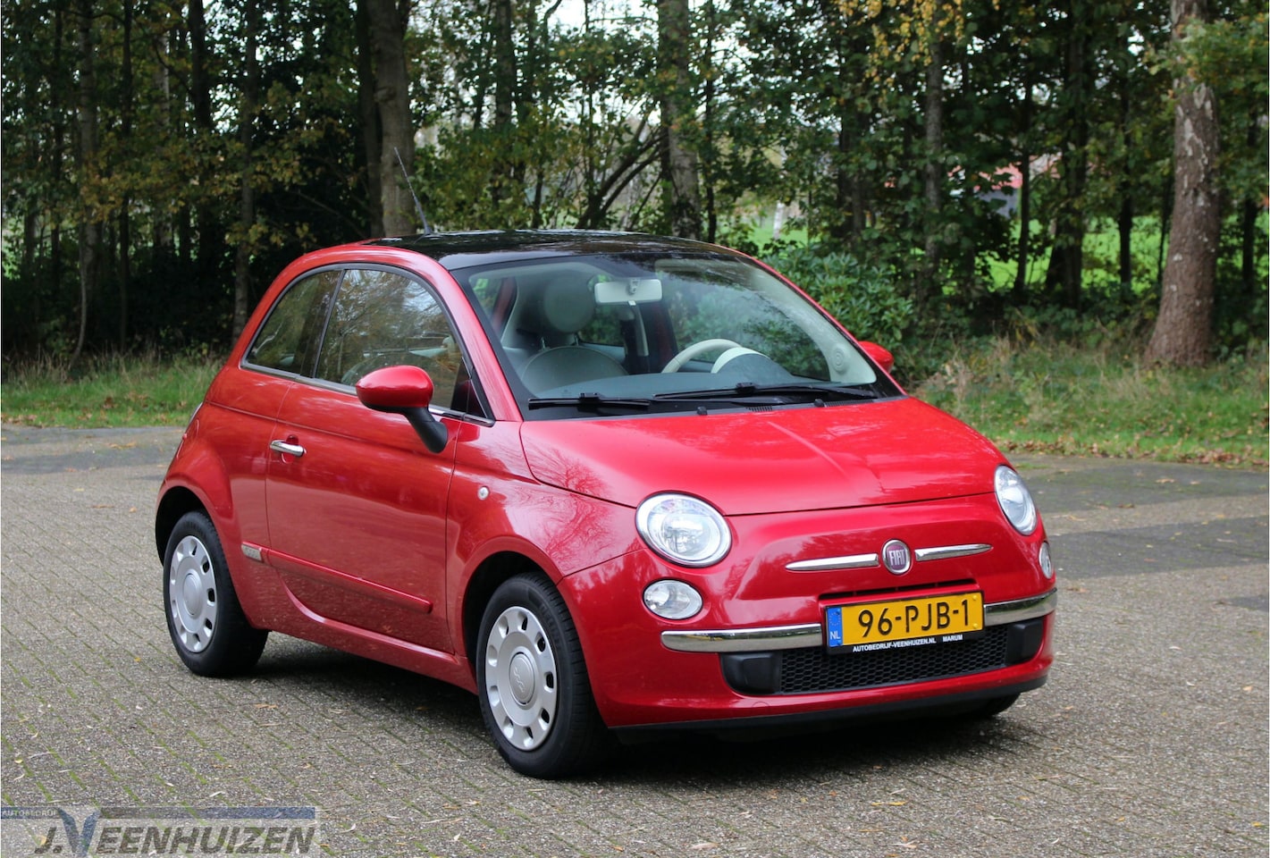 Fiat 500 - 0.9 TwinAir Lounge | 2011 | Pano | Airco | - AutoWereld.nl
