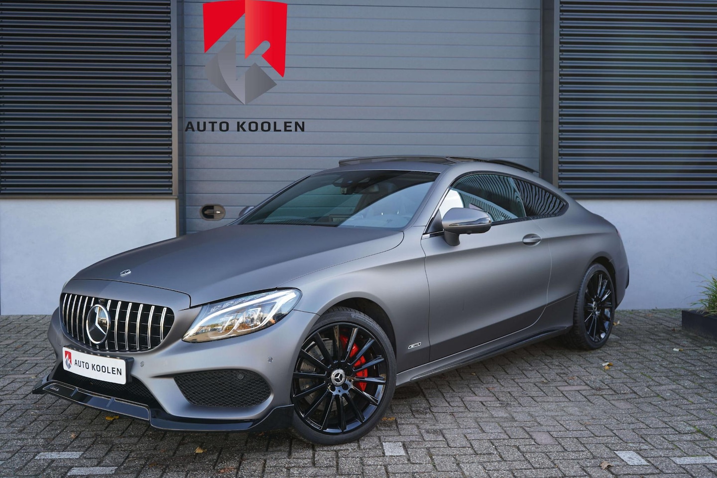 Mercedes-Benz C-klasse Coupé - C300 AMG line /Pano/Burmester/360 cam/Full option! - AutoWereld.nl
