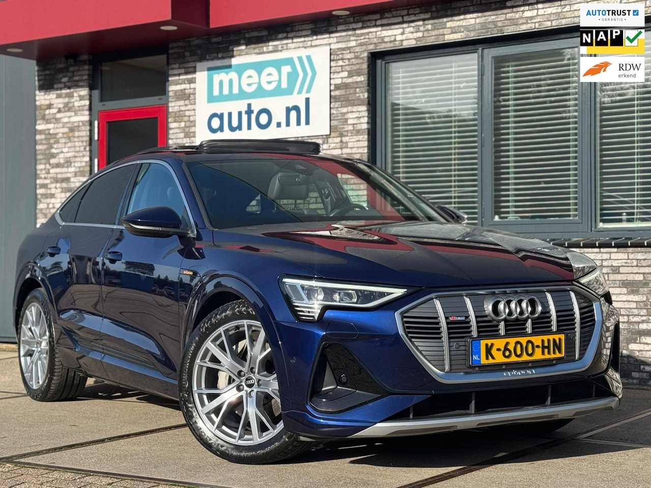 Audi e-tron Sportback - 50 quattro S-LINE PANO l B&O l CAMERA l SFEER l ADAPT.CRUISE l LANE l ORG.NL - AutoWereld.nl