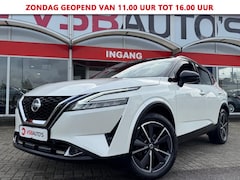 Nissan Qashqai - 1.3 DIG-T MHEV TEKNA BOSE HALF-LEER NAVI PANO-DAK 360-CAMERA CARPLAY
