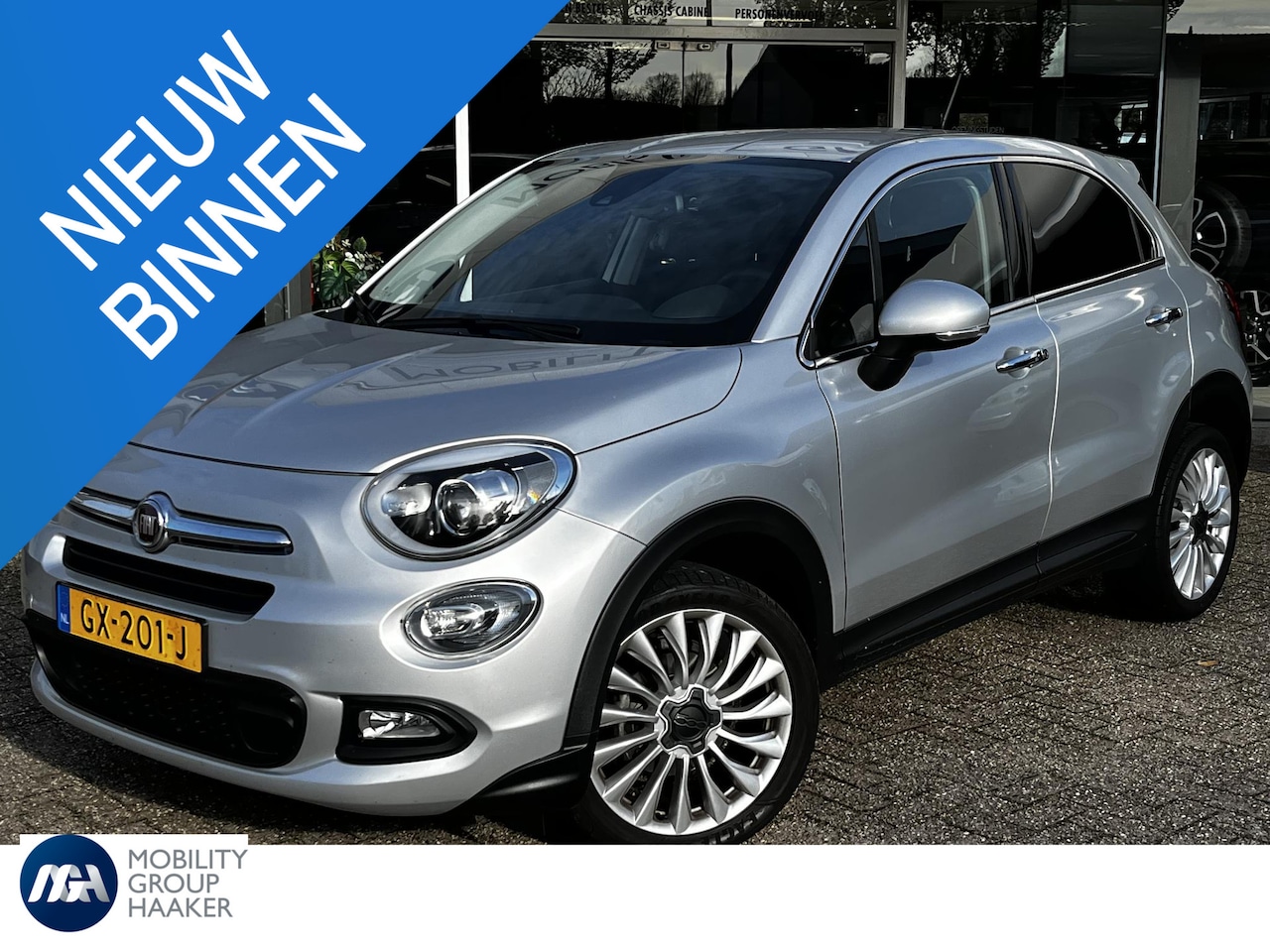 Fiat 500 X - 1.4 Turbo MultiAir Lounge | Navi | Cruise control | Climaat control | Winter pakket | Came - AutoWereld.nl