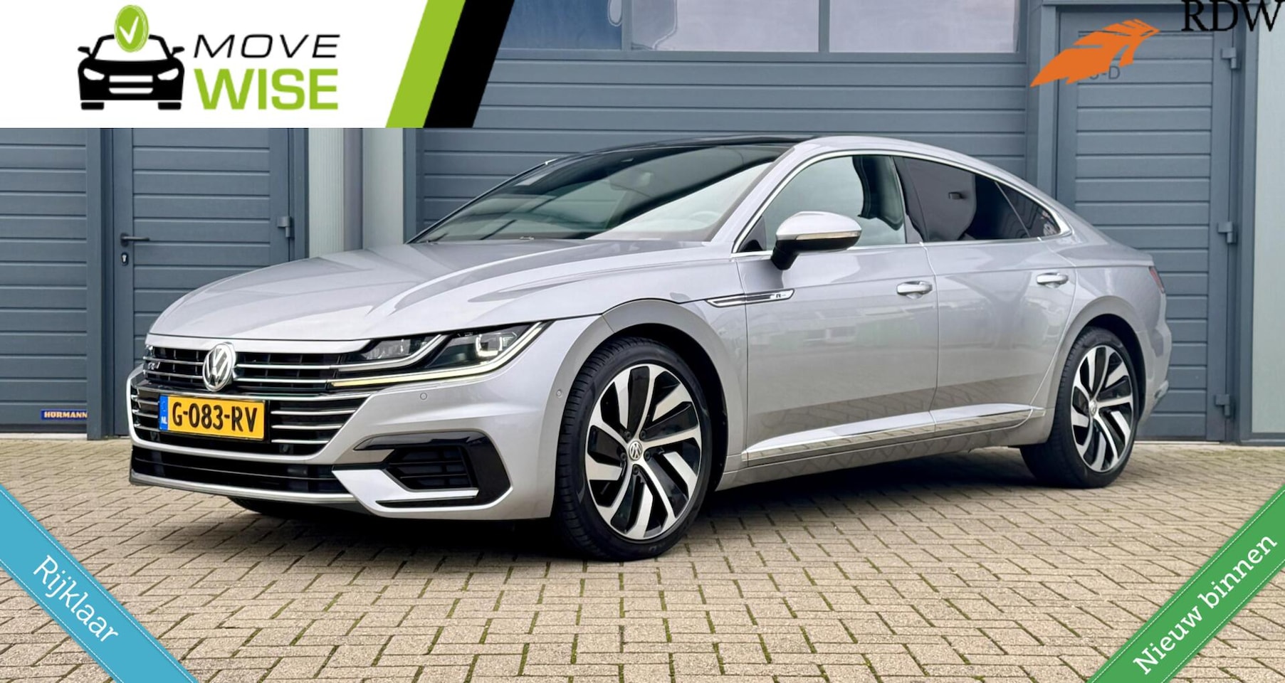 Volkswagen Arteon - 1.5 TSI R LINE | Panoramdak | Trekhaak Afnb. | Cruise Adpt. | Virtual Dash. | Camera | - AutoWereld.nl