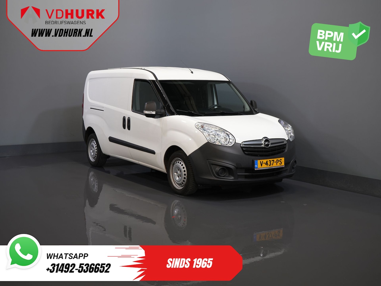 Opel Combo - 1.3 CDTi 100 pk L2 MARGE BPM VRIJ! BOTT Inrichting/ Cruise/ PDC/ Airco/ Trekhaak - AutoWereld.nl