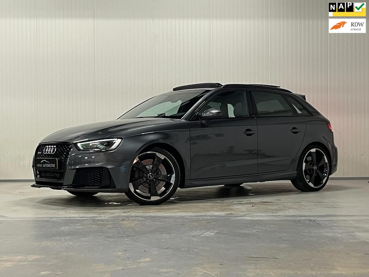 Audi RS3 - Sportback 2.5 TFSI RS 3 quattro Pro Line Plus | PANO | LEDER | MATRIX LED - AutoWereld.nl
