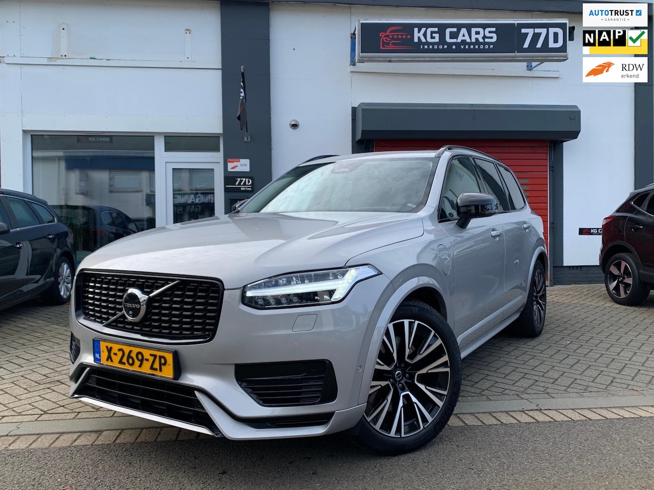 Volvo XC90 - 2.0 T8 Recharge AWD Ultimate Dark|Luchtvering| - AutoWereld.nl