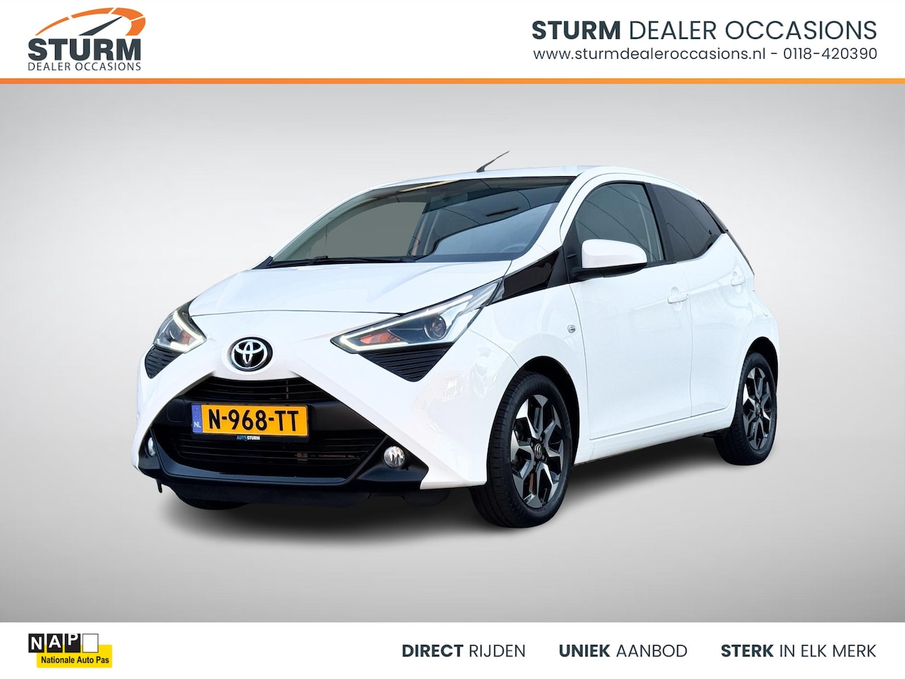 Toyota Aygo - 1.0 VVT-i x-joy NL-Auto, Climate Control! - AutoWereld.nl