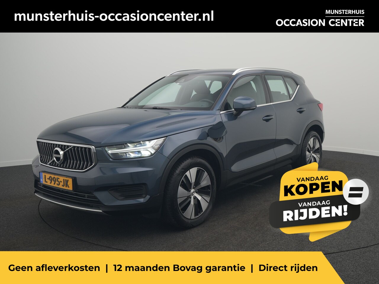 Volvo XC40 - 1.5 T4 Recharge Inscription Expression - RIJKLAARPRIJS - Plug-in Hybrid - All Seasonbanden - AutoWereld.nl