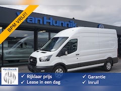 Ford Transit - 350L 130PK L3H3 BPM VRIJ Navi, 360° Camera, Adap. Cruise, 270° Deur NR. A110