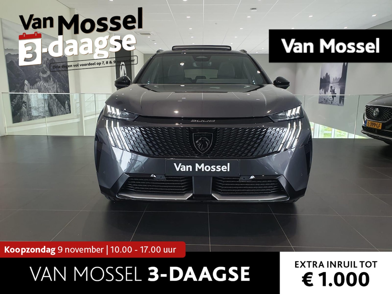 Peugeot e-5008 - GT Avantage 73 kWh | Full option! | Panoramisch schuifkanteldak | 360 graden camera | Inte - AutoWereld.nl