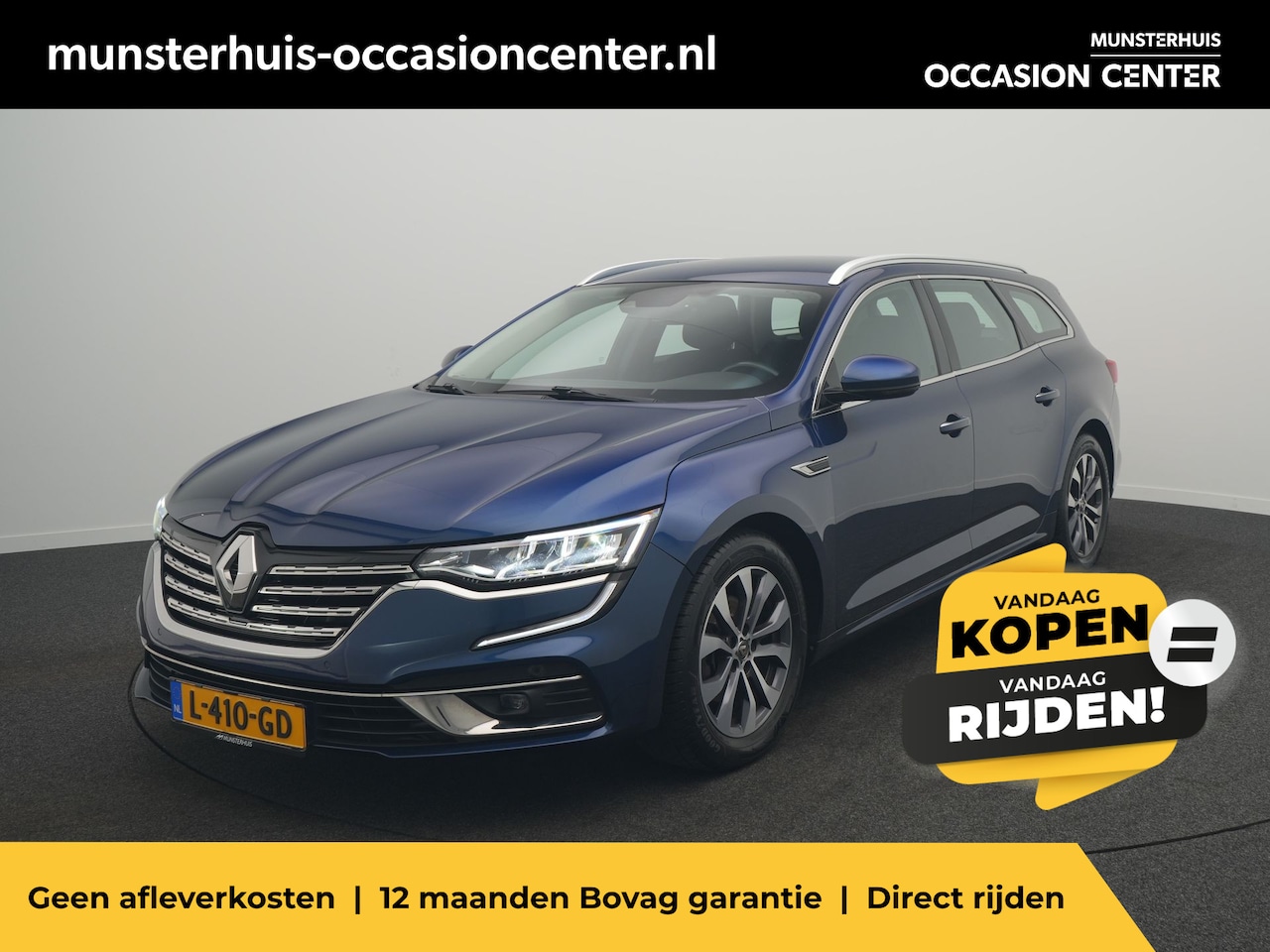 Renault Talisman Estate - TCe 160 EDC Business Zen - RIJKLAARPRIJS - Automaat - Cruise Control - Massagestoelen - De - AutoWereld.nl
