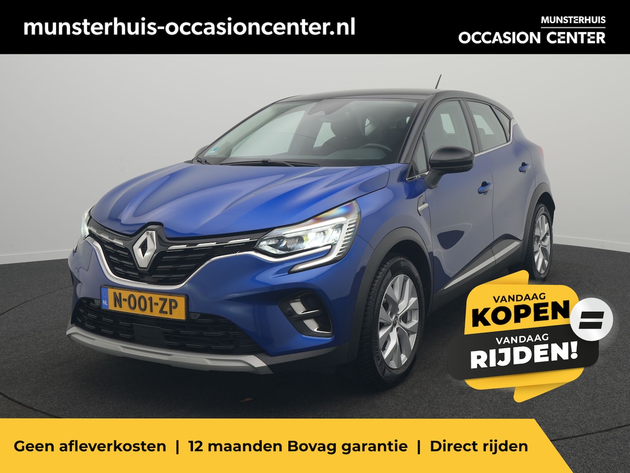 Renault Captur - TCe 140 Business Zen - RIJKLAARPRIJS - Achteruitrijcamera - Adaptive Cruise Control - All - AutoWereld.nl