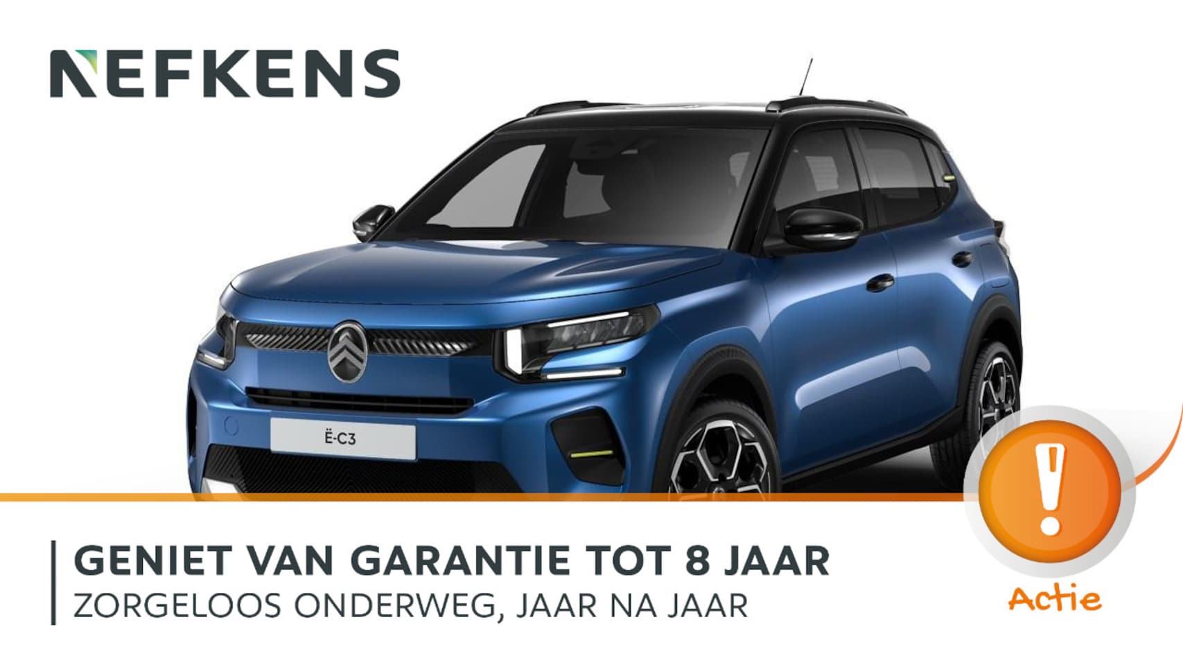 Citroën ë-C3 - Max 113pk 44 kWh | VOORRAAD KORTING | TOT 8 JAAR GARANTIE! | Profiteer NU nog van 17% bijt - AutoWereld.nl