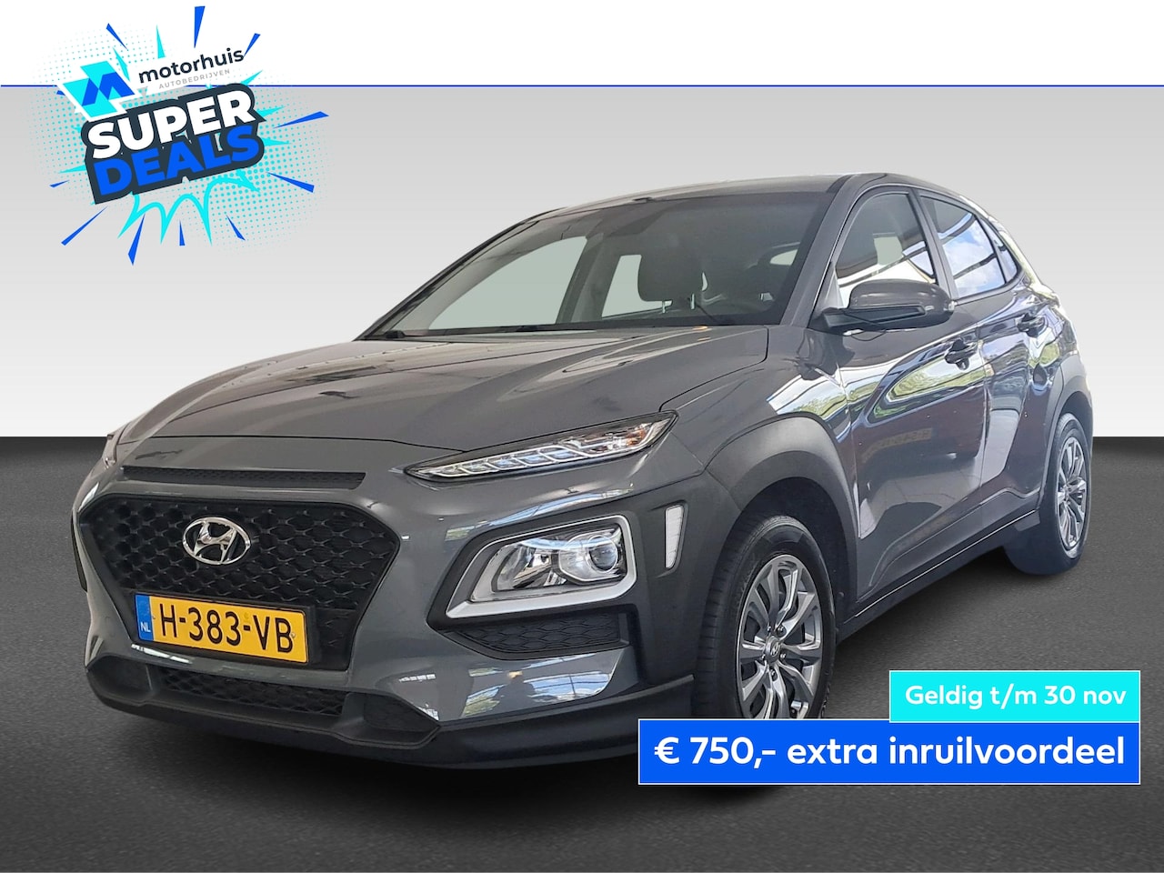 Hyundai Kona - 1.0 T-GDI 120PK 2WD DRIVE AIRCO NAP - AutoWereld.nl