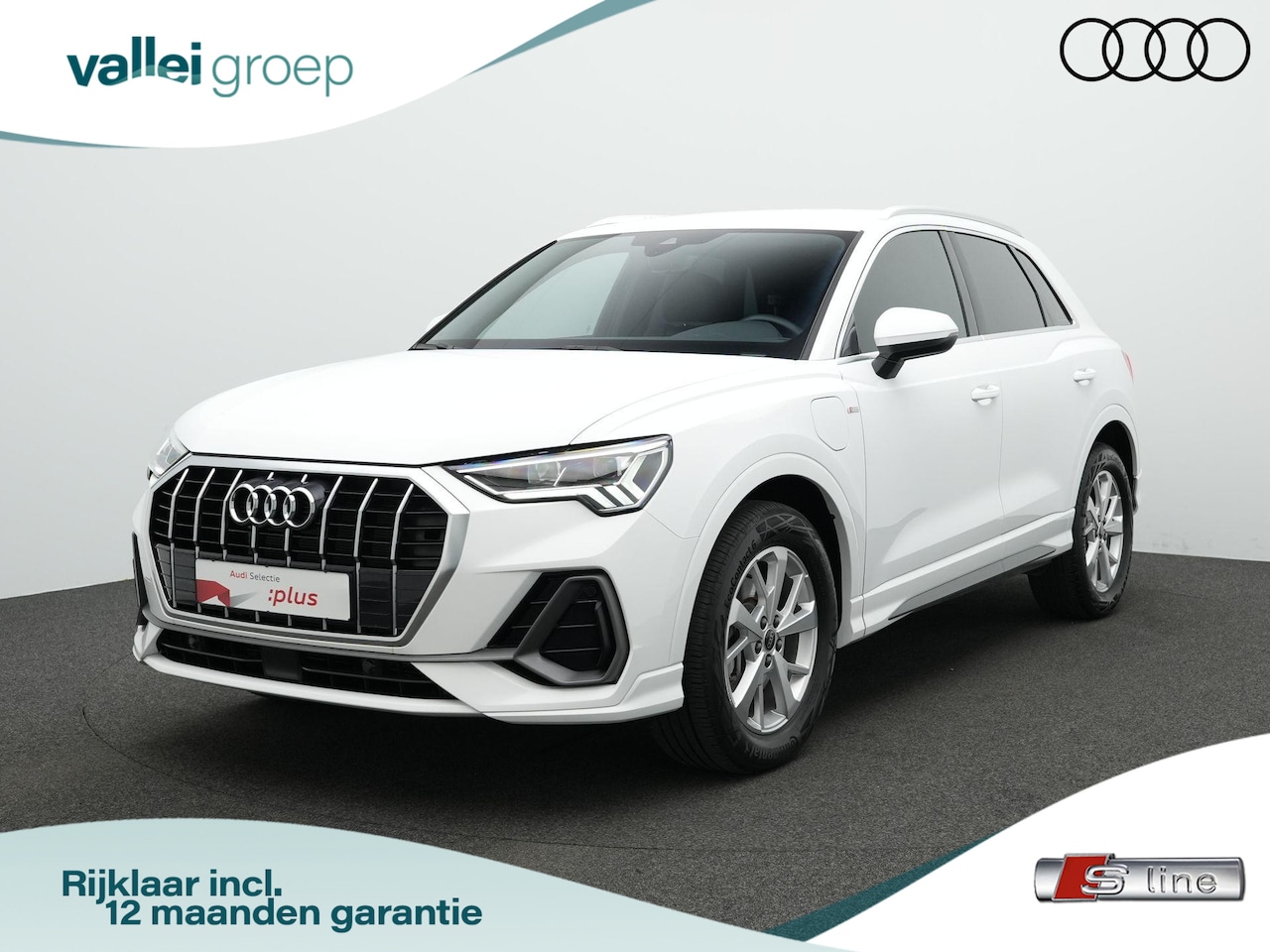 Audi Q3 - 45 TFSI e 245 pk S-tronic S-Line | Achteruitrijcamera | Navigatie | Adaptive Cruise - AutoWereld.nl