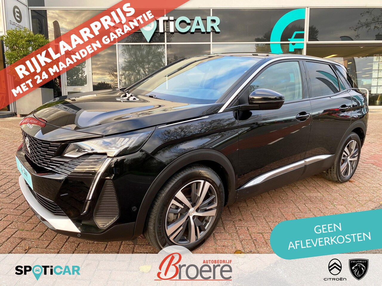 Peugeot 3008 - HYbrid 225pk e-EAT Allure | adaptive cruise, dodehoekdetectie, dab, camera, pdv v&a, lane - AutoWereld.nl