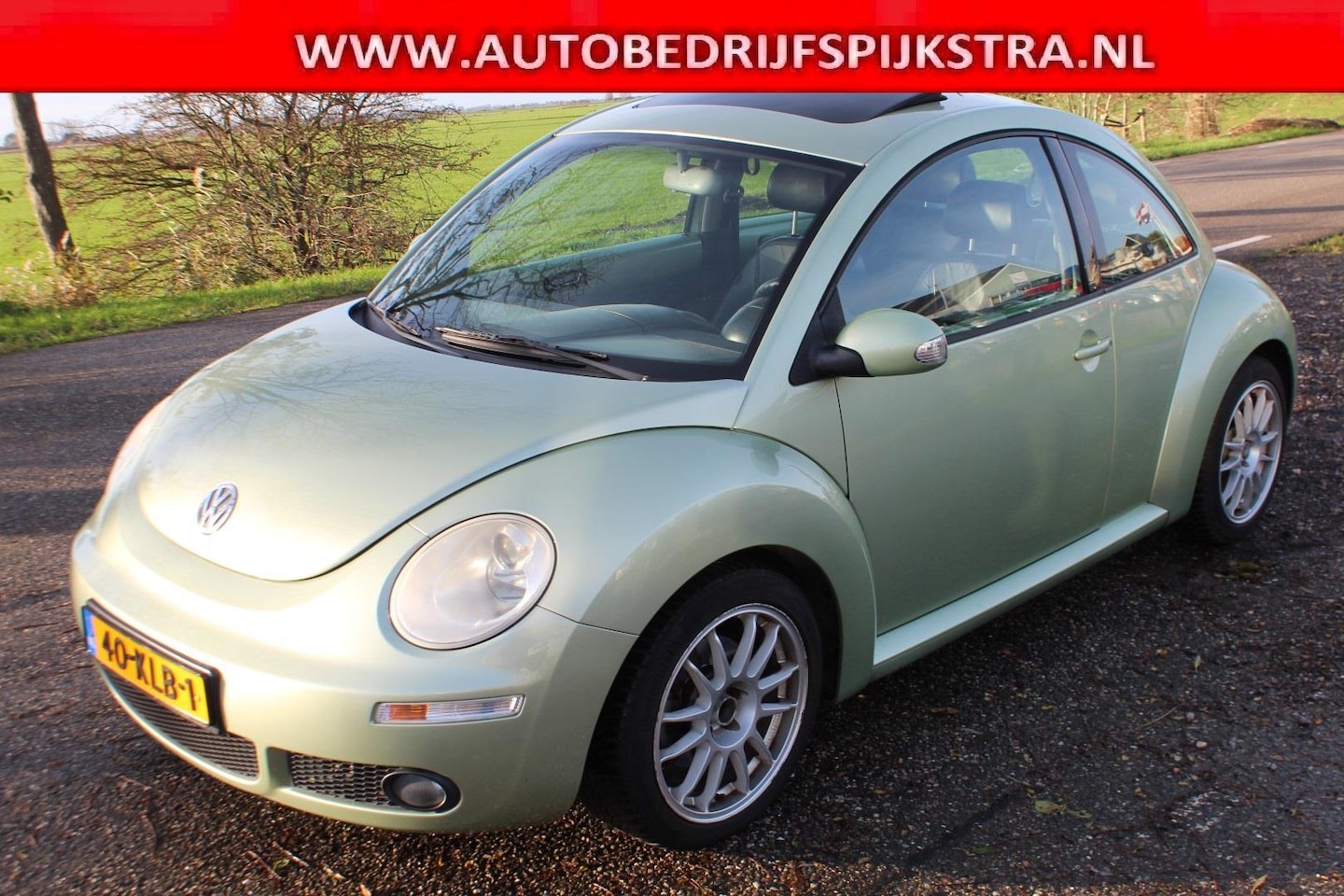 Volkswagen New Beetle - 1.8-20V T Highline // LEER / DAKJE // - AutoWereld.nl