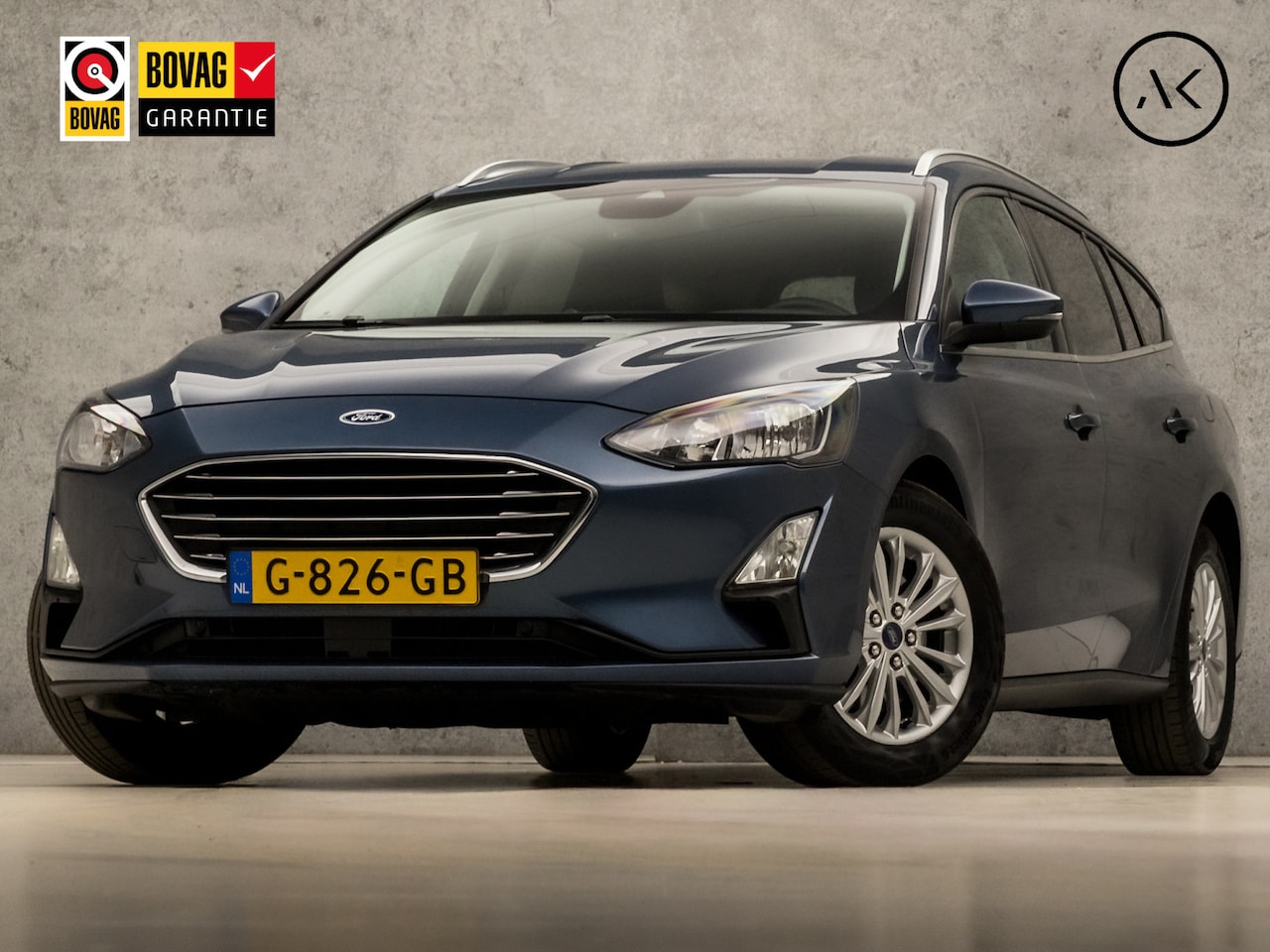 Ford Focus Wagon - 1.0 EcoBoost Titanium Sport Automaat (APPLE CARPLAY, GROOT NAVI, CAMERA, CLIMATE, TREKHAAK - AutoWereld.nl