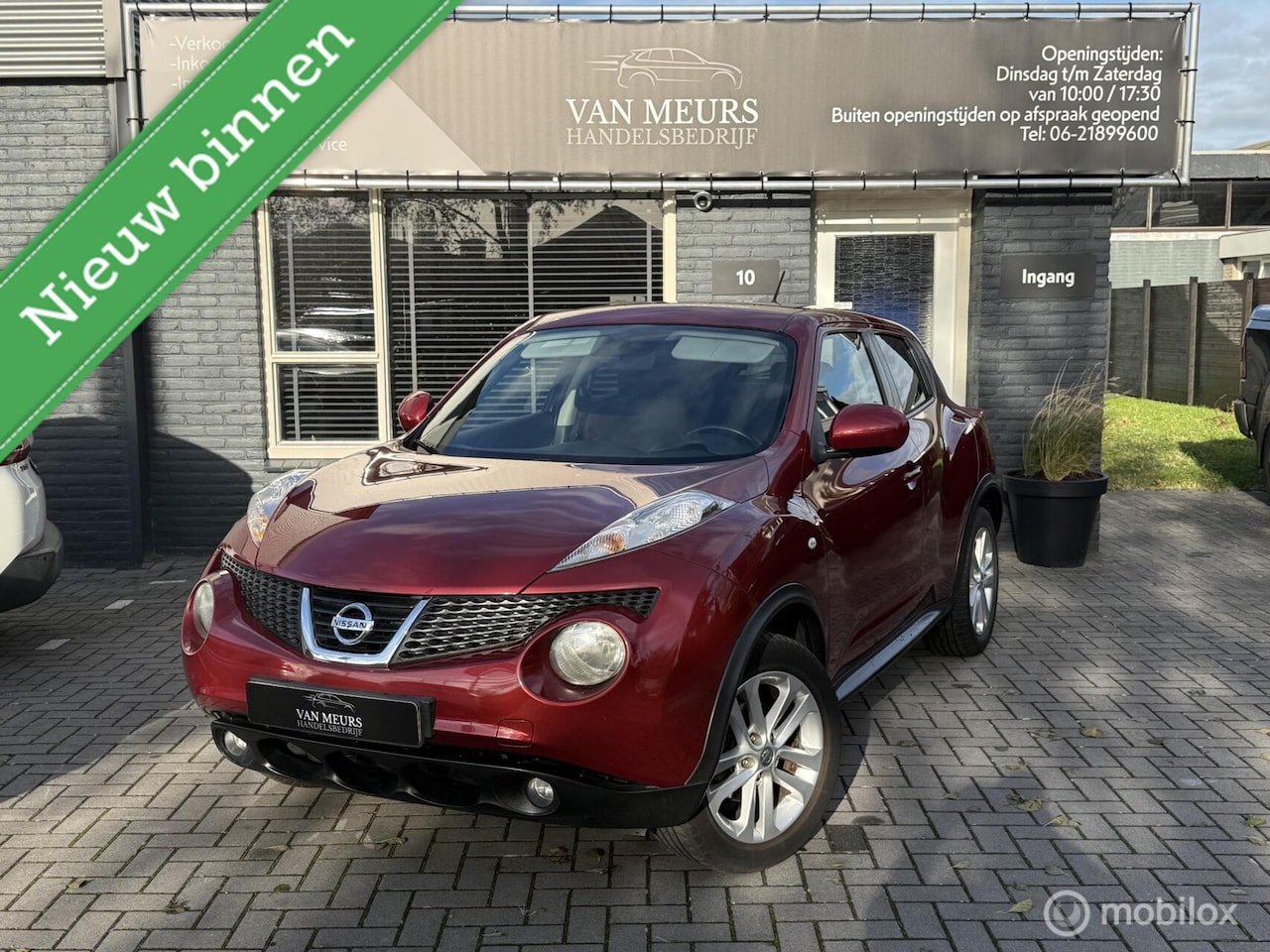 Nissan Juke - 1.6 Acenta 1.6 Acenta, Navigatie, Airco, cruise, APK 08-2026, NAP km stand - AutoWereld.nl